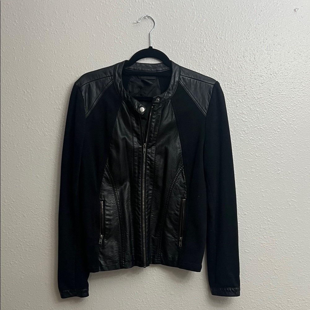 Women's Black Leather Jacket